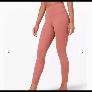 Lululemon wunder under high-rise tight, size 6